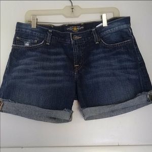 Lucky Brand Riley jean shorts size 10\30